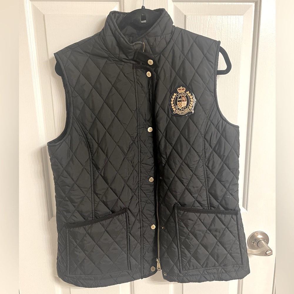 NWOT Ralph Lauren quilted vest
